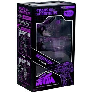 Transformers‎ Super Cyborg Megatron 3.75" Action Figure [Purple] NIB